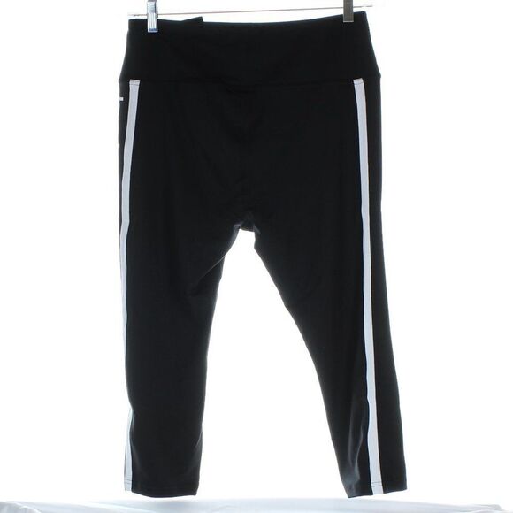 Bebe Sport Contrast Stripe Capri NWT - Picture 2 of 5